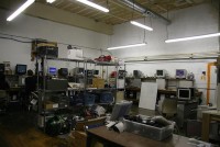 History - Early days of Free Geek build room