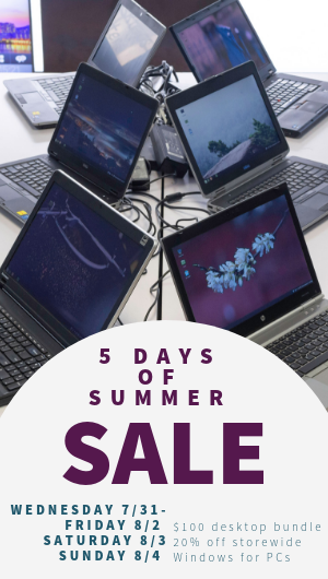 Alternate 5 Days of Summer Sale