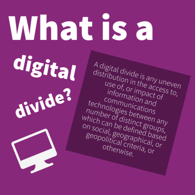 What is a digital divide?
